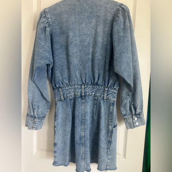 Noughts & Kisses Jean Dress - Picture 4 of 5